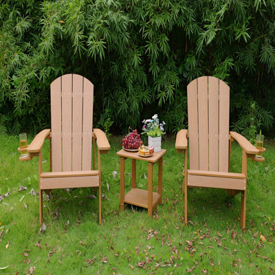 Set Of 2 All-Season Outdoor Patio Lounge Chair, Perfect For Patio Chats And Garden Leisure Gatherings