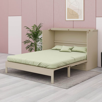 Murphy Bed With Drawers And Charging Station