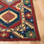 Tapis rouge / doré en laine touffeté à la main Gorou-751368596