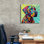 «The Star Of The Show» par Dean Russo, art mural sur toile