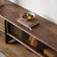 Meuble télé en bois de noyer de style rétro-110949257