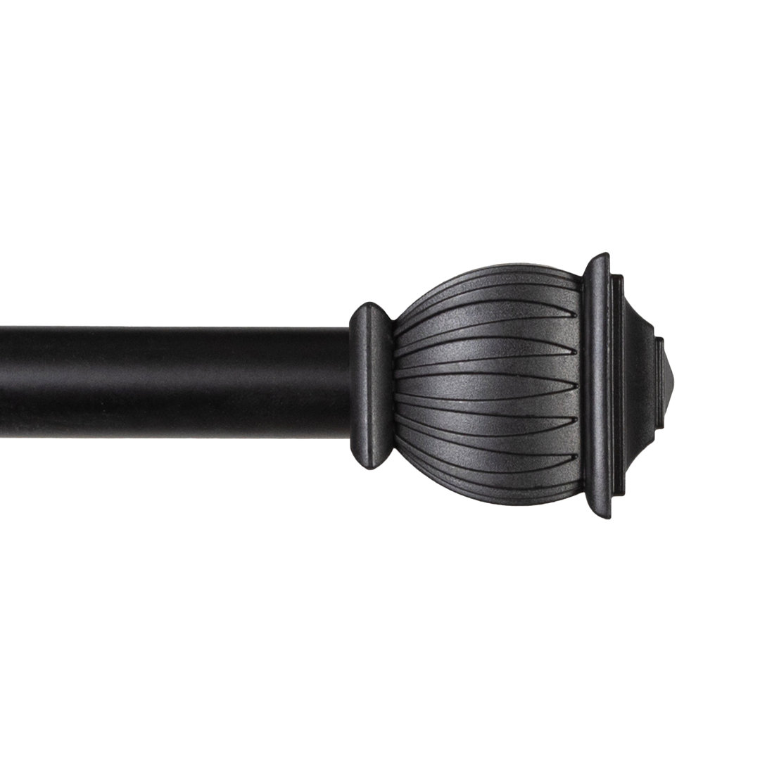 Berkley Kenney Beckett 5/8" Standard Decorative Window Curtain Rod Kenney 