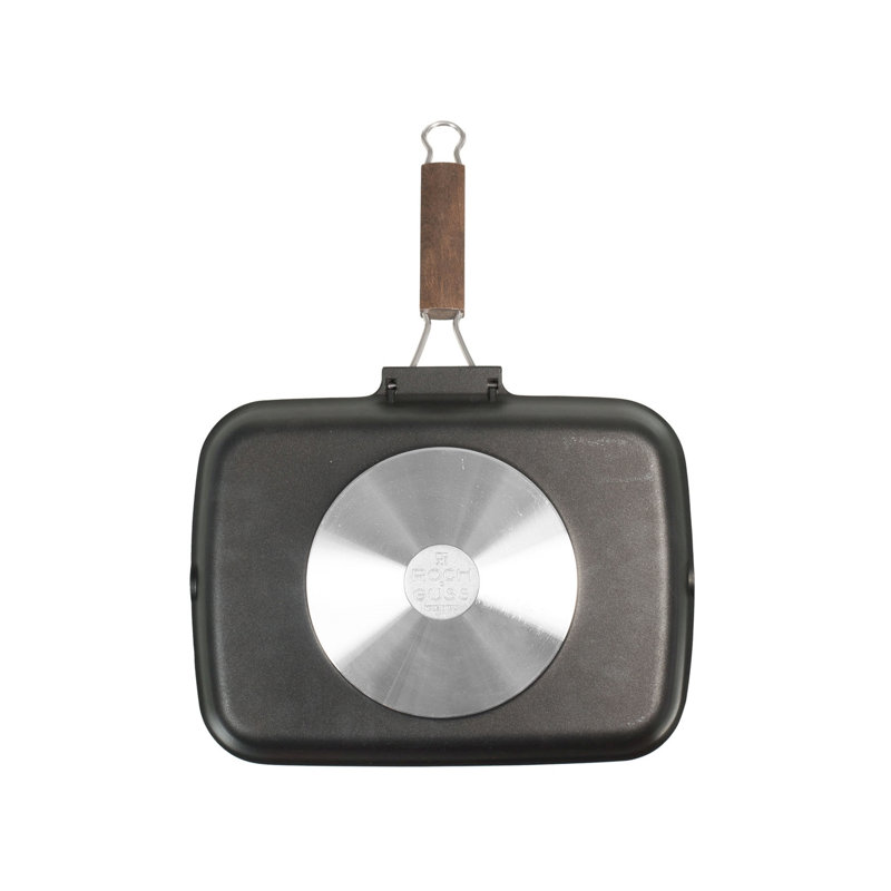 25cm Aluminium Grill Pan / Griddle Set