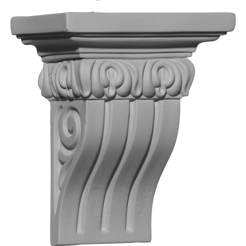 5.5'' H x 4.62'' W x 2.75'' D Urethane Bracket / Corbel