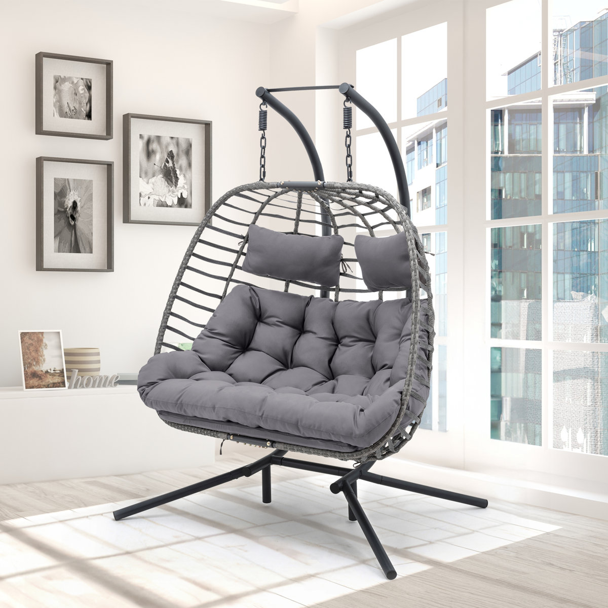 Dakota Fields Burhans Swing Chair