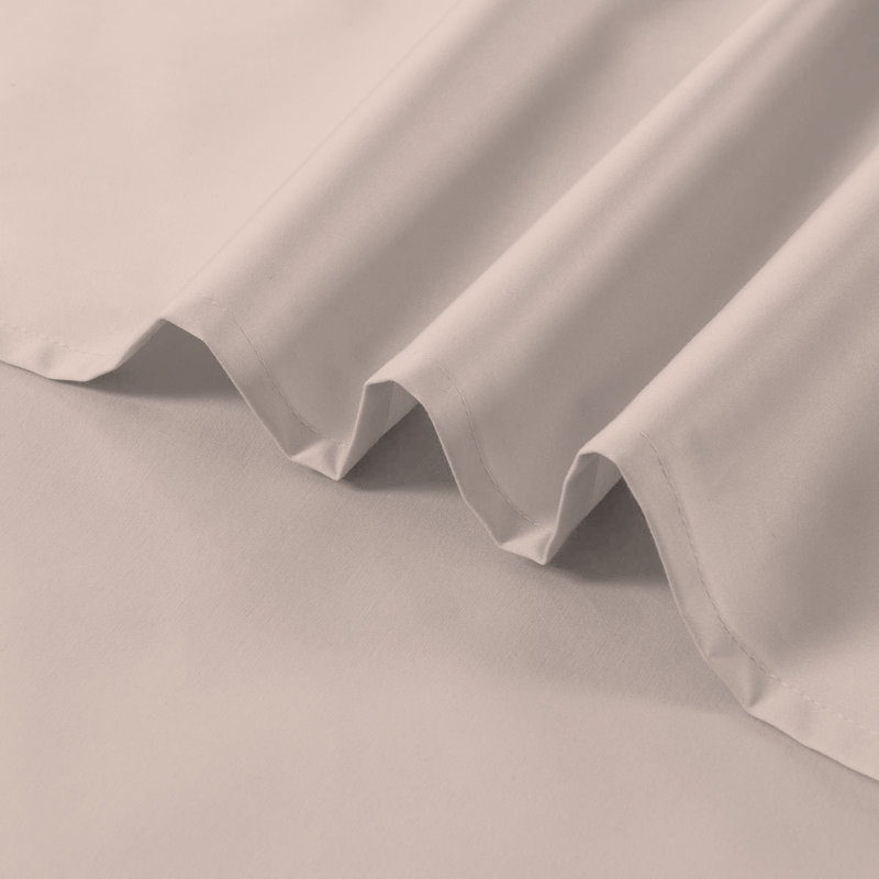 Kal 100% Cotton Sheet Set, Full/Double, Blush