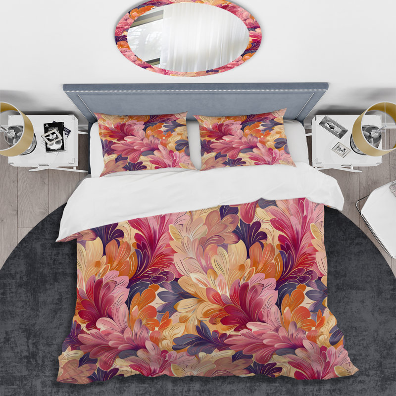 Ensemble de housse de couette Modern, King Duvet Cover + 2 King Shams