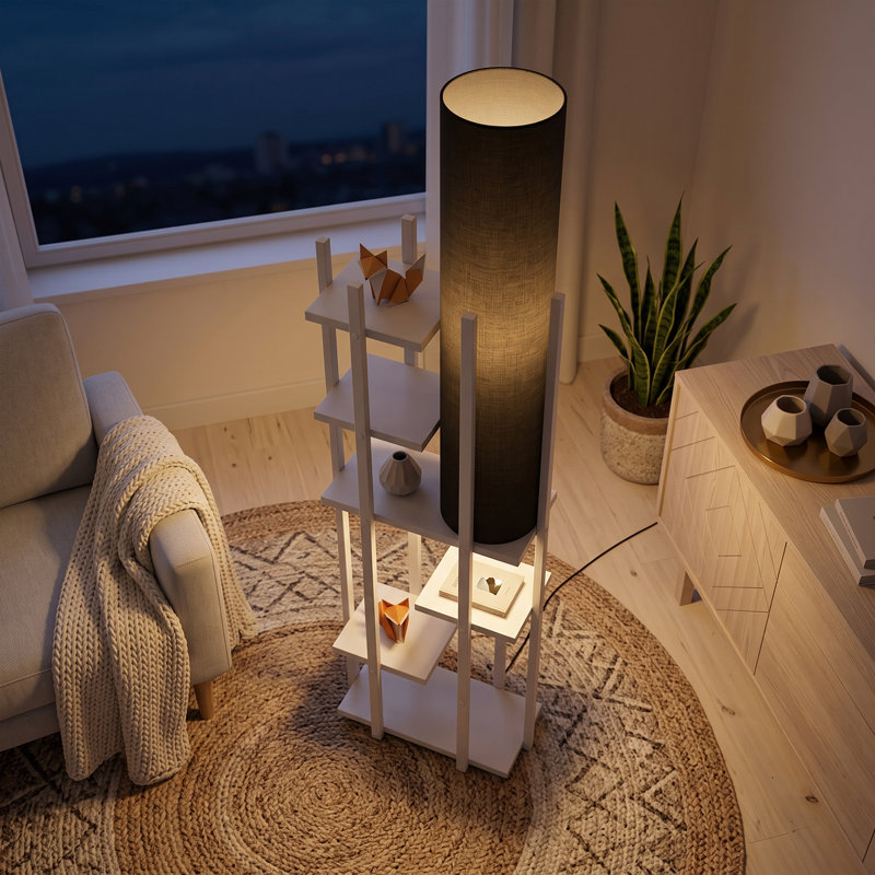 Lampe sur pied tambour Lumina