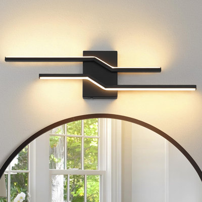 Luminaire de salle de bain à intensité variable à DEL avec 5 températures de couleur réglables
