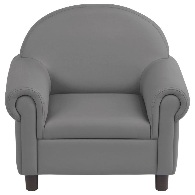 Little Lux Kids Club, 28" H x 28" W x 22" D, Gray