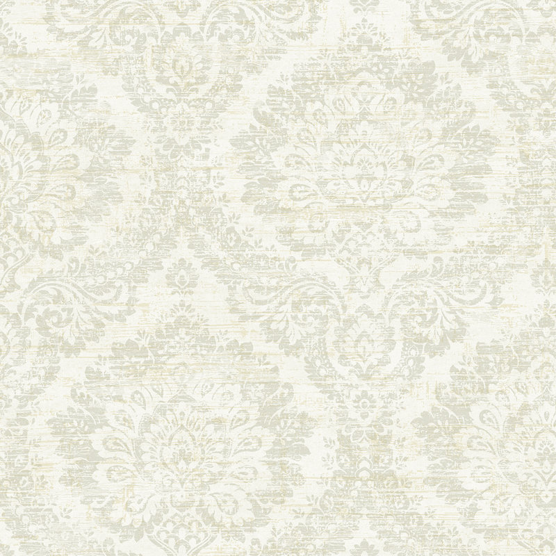 Rouleau de papier peint 27 pi x 27 po Harijan, Taupe