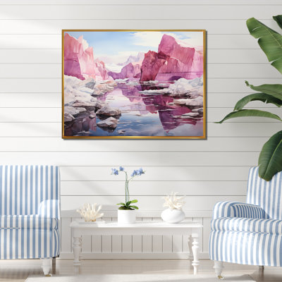 Pink Iceberg Arctic Mirage