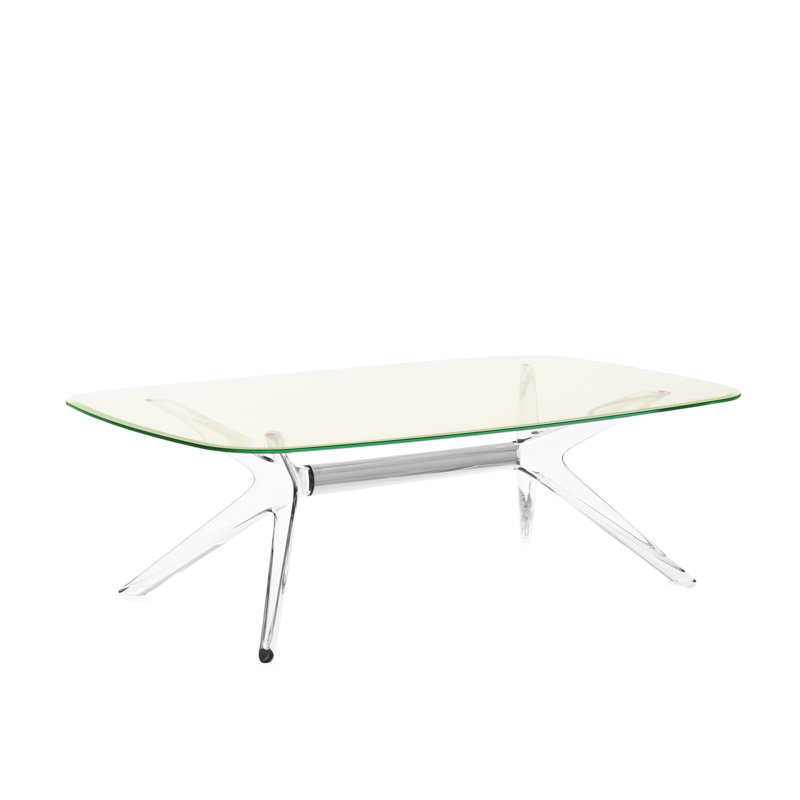 Table Blast, Cristal-chrome, Jaune