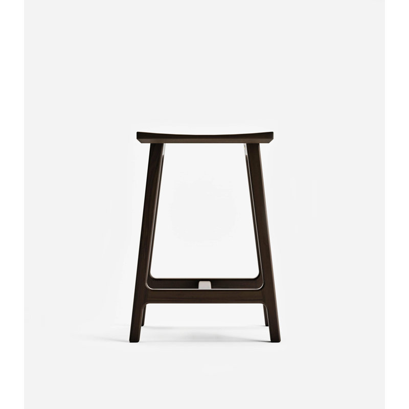 Coyotepe Saddle Stool, Coffee, Counter Stool (24" Seat Height)