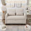 2 Seater Linen Sofa Bed-822710150