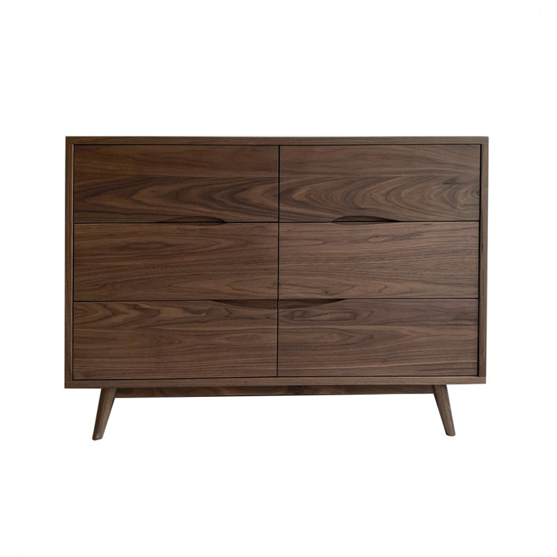 Armoire de rangement en bois massif American