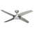 Brushed Nickel with Satin Steel Blades selected