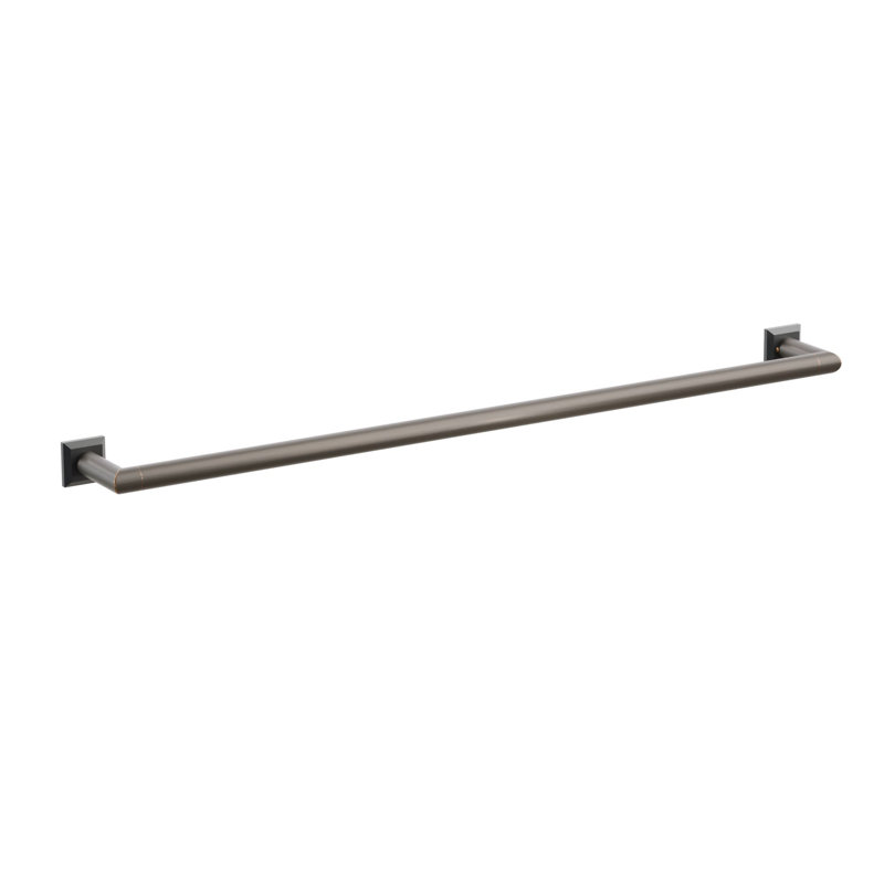 Barre à serviettes Emtek, H 1,625 po x l 31,625 po x P 3,25 po, Bronze frotté à l'huile