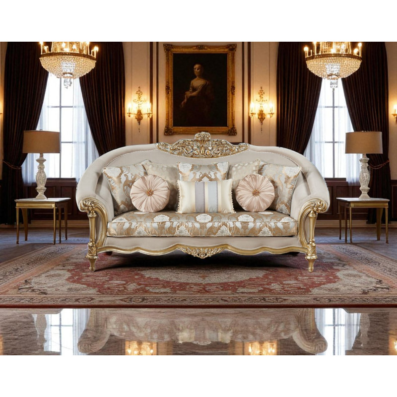 Cutrer Velvet Sofa