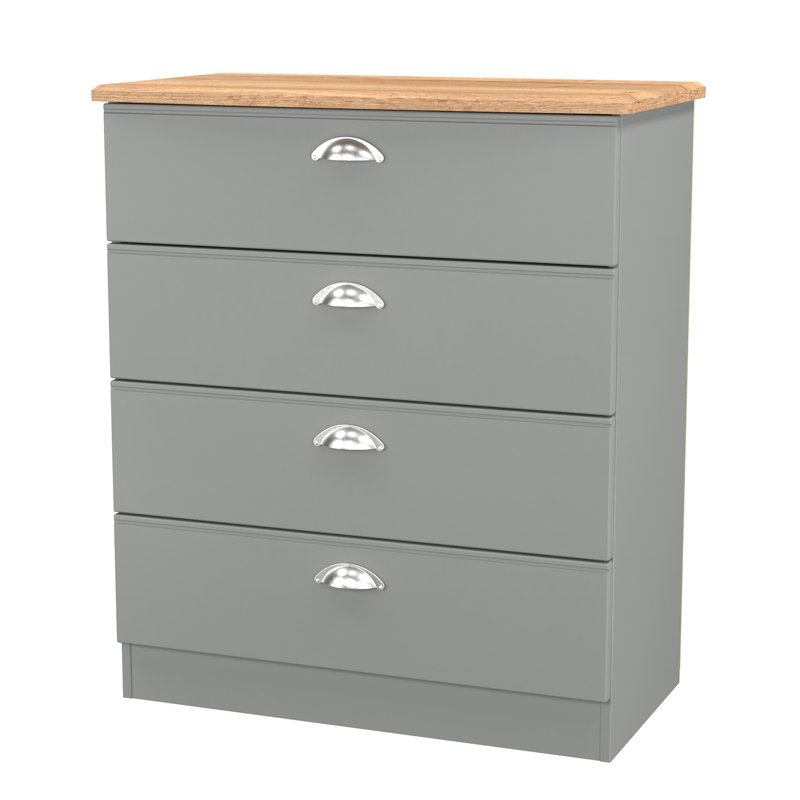 Abbagayle 77cm W 4 - Drawer Chest of Drawers