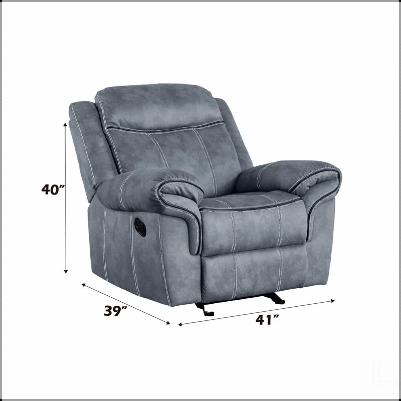 Recliner Chair for Living Room Bedroom, Gray