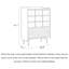 Armoire d'appoint rétro grande capacité