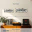 Rusty Laundry Sign, reproduction sur toile-1651319319