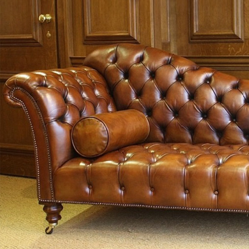 Chaise longue paresseuse rétro, Orienté à gauche (vu de face)