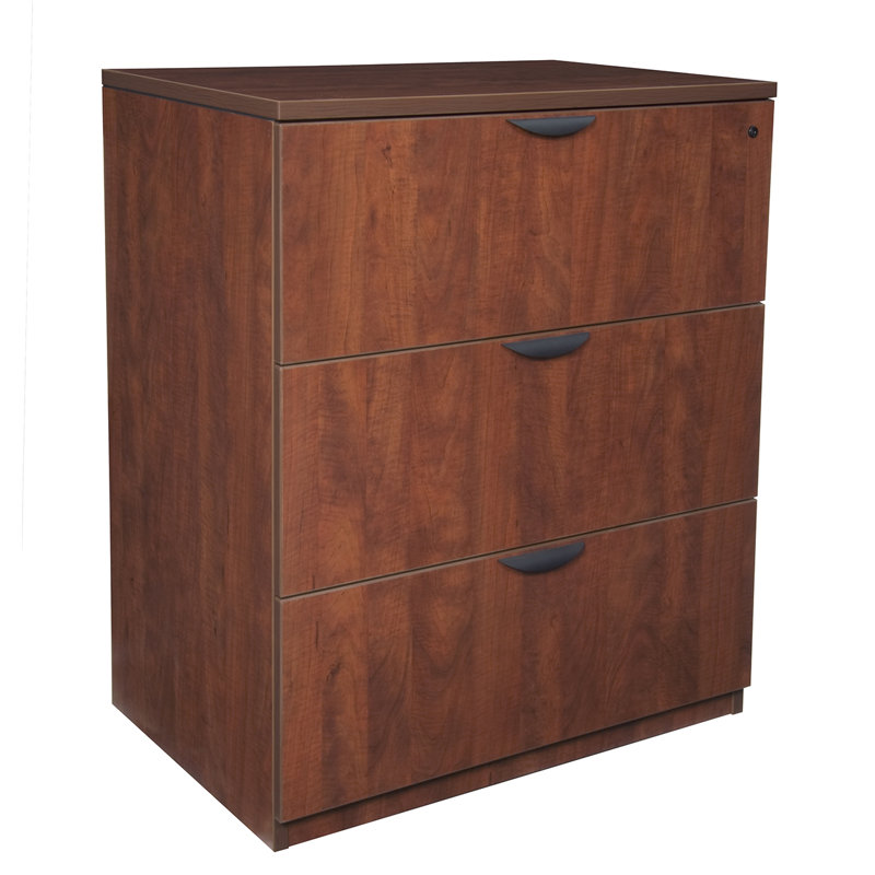 Legacy Stand Up Lateral File, Cherry