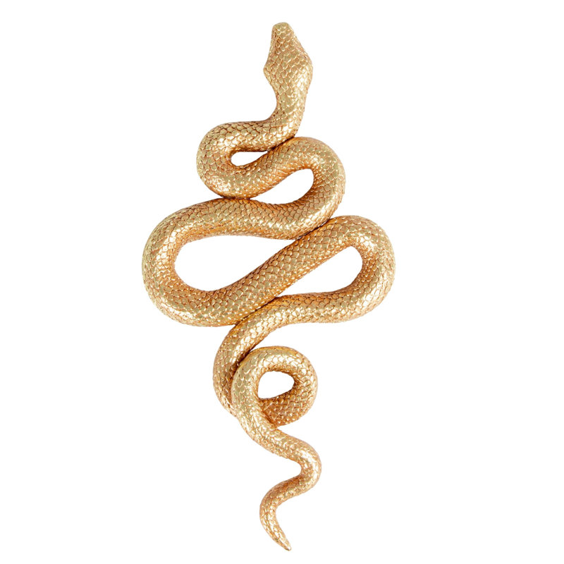 Resin Snake Wall Decor