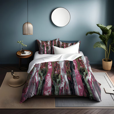 Polyester Abstract Duvet Cover