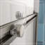 Porte de douche à dérivation, porte coulissante, avec verre trempé 5/16 po-109553940