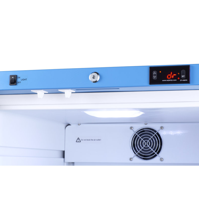 EQtemp 24" Wide Upright Healthcare Refrigerator, Left Handed