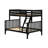 Brubaker Kids Twin Over Full Bunk Bed-1437861135