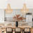 4 - Light Dimmable Tiered Chandelier