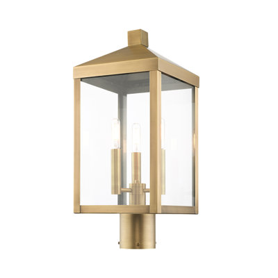 Tête de lanterne câblée à 1 lumière de 19,5 po Inniss