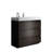 36" Bathroom Vanity - Walnut, White Sink, Tremendous Storage, , Elegant Finish, Modern Facility Basin, Conjoins Of , Central Component-1877935044-1877935043-1877935041