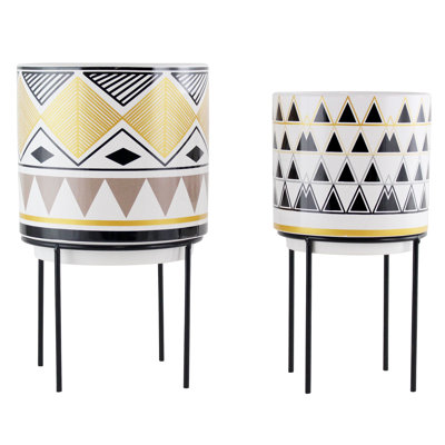 Ensemble de pots à fleurs Ayaz