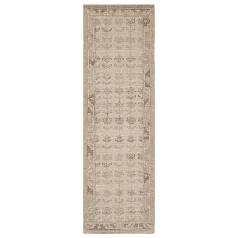 Maeve Hand Knotted Wool Neeman Rug, Runner 2'6" x 8'