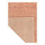 Geometric Area Rug in Rose
