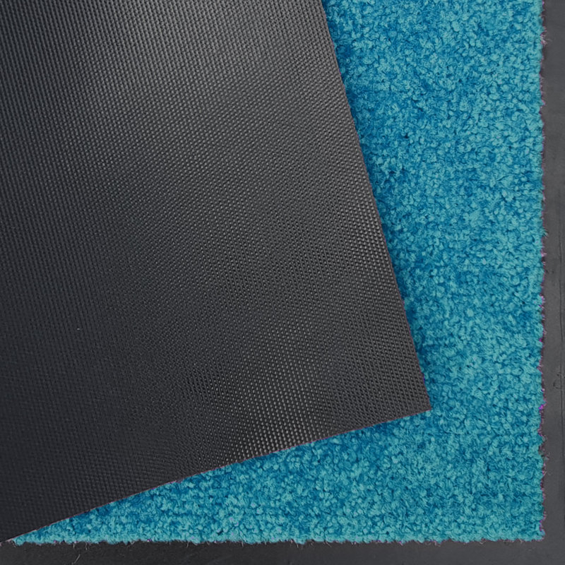 Wash & Clean Doormat, 40cm W x 60cm L, Petrol
