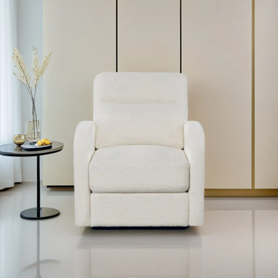 Chaise longue pivotante à 360 ° avec rangement - Canapé ergonomique simple Boucle avec poches latérales pour le salon, la chambre à coucher, le bureau