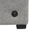 Canapé-lit modulaire convertible en U de 107,1 po pour salon, gris-627945822