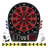Electronic Dartboard and Cabinet Set with Darts