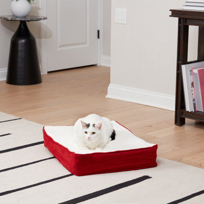 Lit orthopédique rectangulaire pour chat
