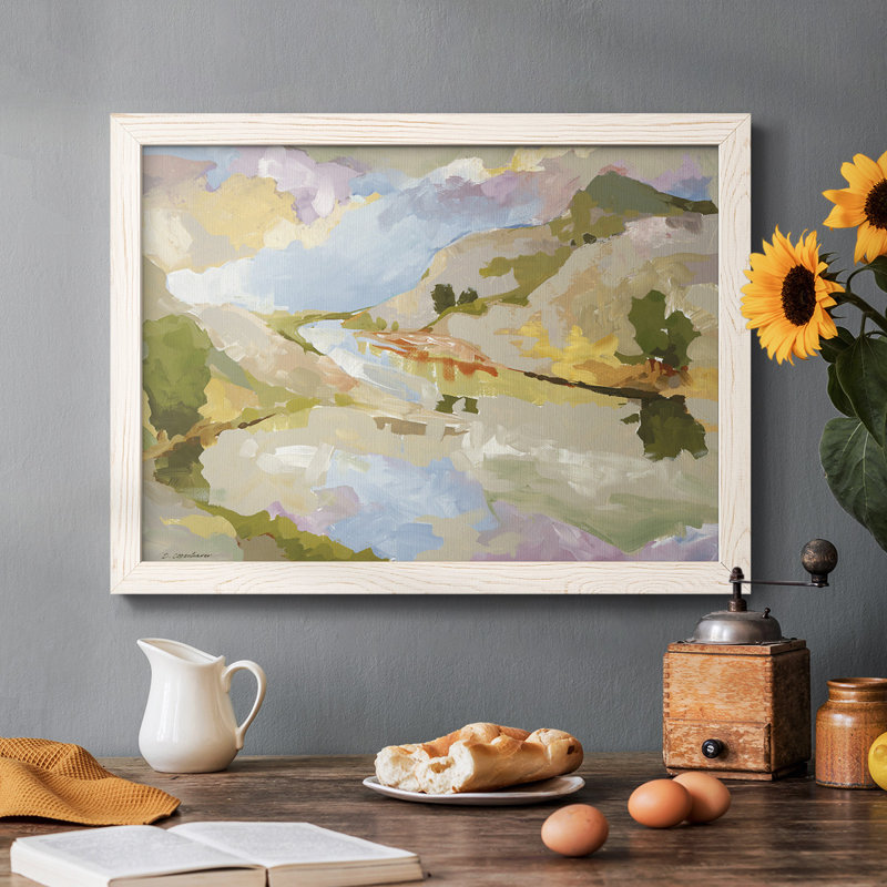 Uplands Ii, reproduction d'art sur toile, Blanc, H 22 po x l 32 po x P 1,5 po