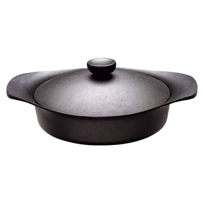 Poêle Sori Yanagi TEKKI (fonte) (profonde) 22 cm avec couvercle et poignée en fonte