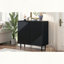 Armoire d'appoint minimaliste moderne avec porte géométrique Mirod-1653941397