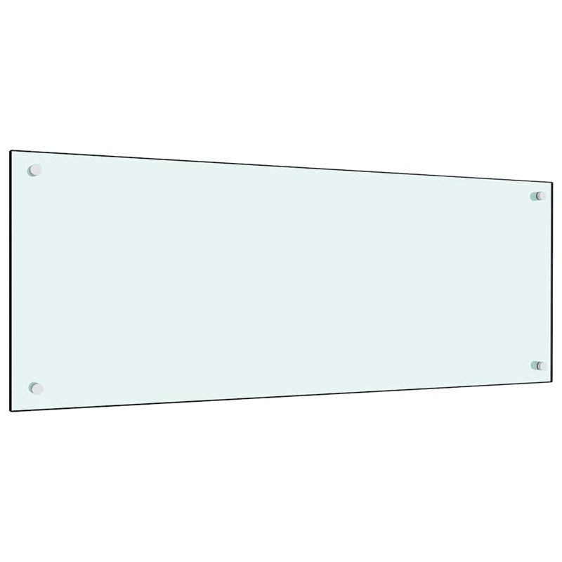 Dosseret de cuisine blanc 2 pièces 39,37 x 15,75 po Vidaxl
