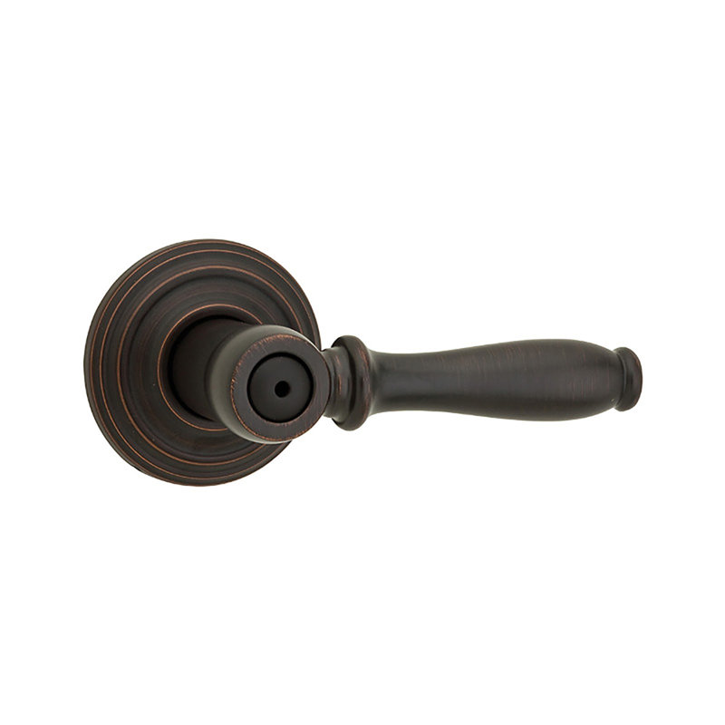 Ashfield Privacy Door Lever, Venetian Bronze